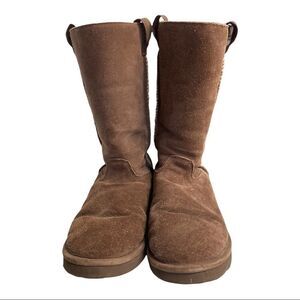 AMERICAN EAGLE OUTFITTERS, Brown, lined, boots, Women’s Size 10-11